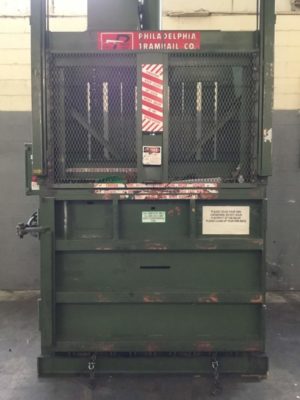 PTR Philadelphia Tramrail Downstroke Cardboard Baler HT10067-O0