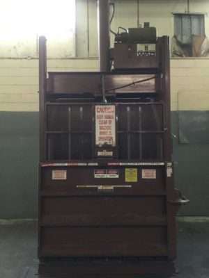 Hamm Brothers INC. Downstroke Cardboard Baler HE10051-XO