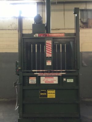 PTR Philadelphia Tramrail Downstroke Cardboard Baler HT10067-O0