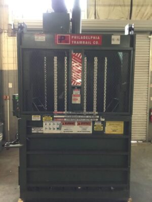 PTR Philadelphia Tramrail Vertical Cardboard Baler HT10069-32