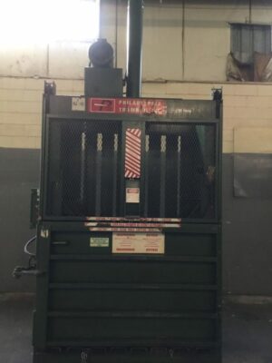Philadelphia Tramrail Vertical Cardboard Baler HT10067O0