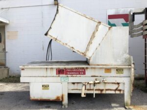 Philadelphia Tramrail TP-750 Stationary Cardboard Compactor